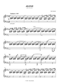 Alone (solo piano version)