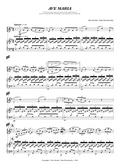 Ave Maria (violin + piano)
